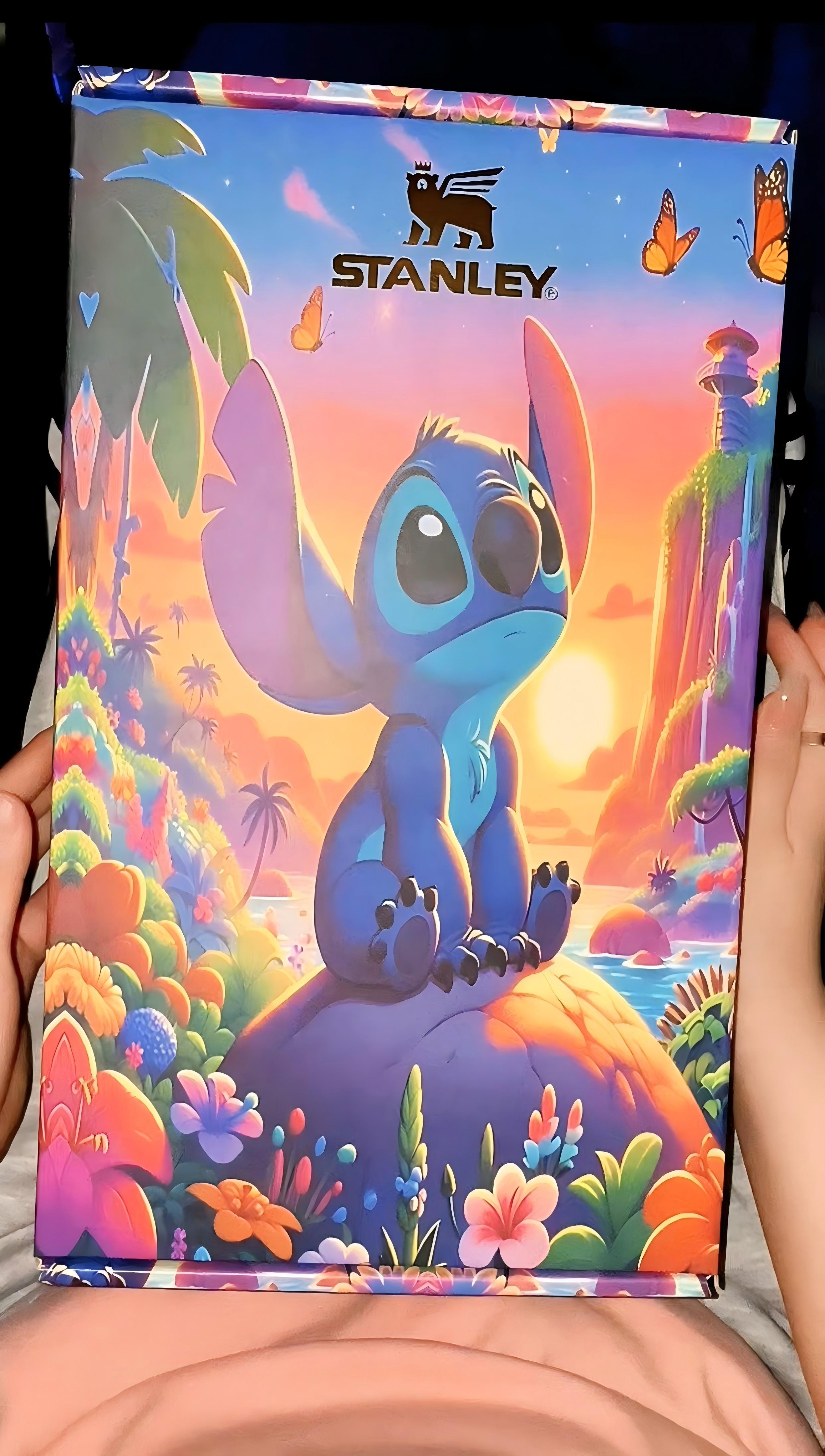 🔥Stitch Insulated Cup Gift Box 40OZ Include Straw and Topper